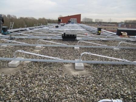 Overzicht groot dakvlak Sconfinato Nieuwegein